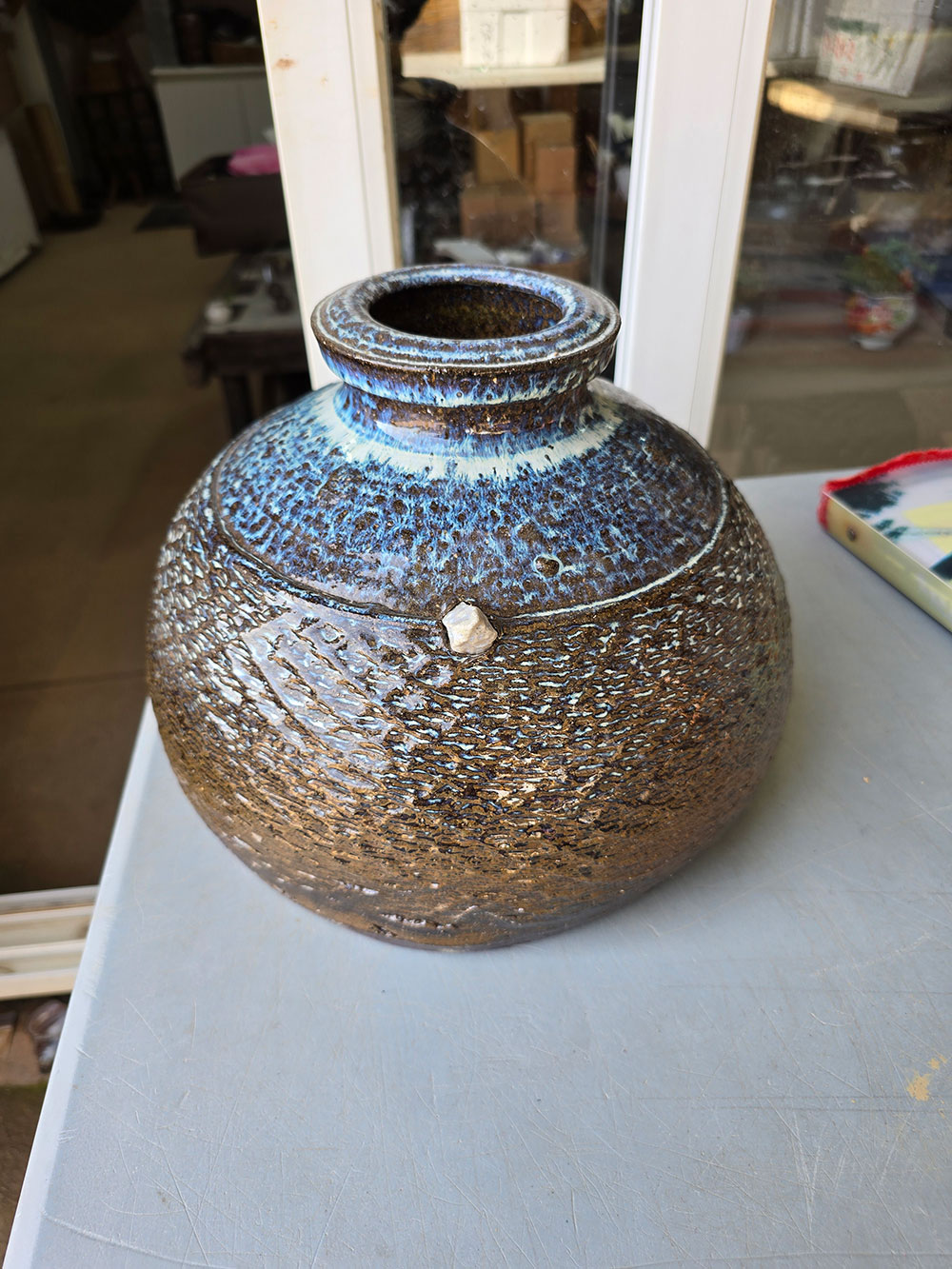 옹기자라병(Onggi terrapin-shapes earthenware)